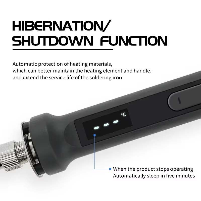 100W Digital Soldering Iron Ki - đánh giá và giá Elektronik Repair