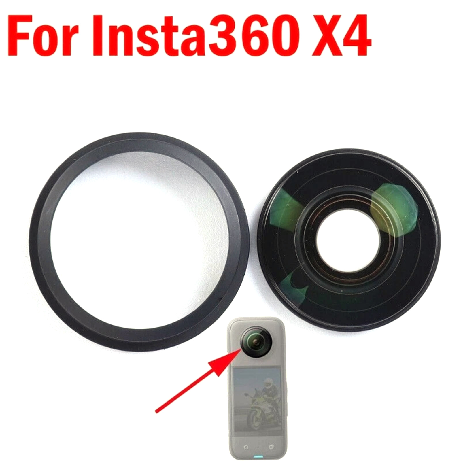 Lens Glass For Insta360 One X4 - đánh giá và giá Insta360 Camera X4