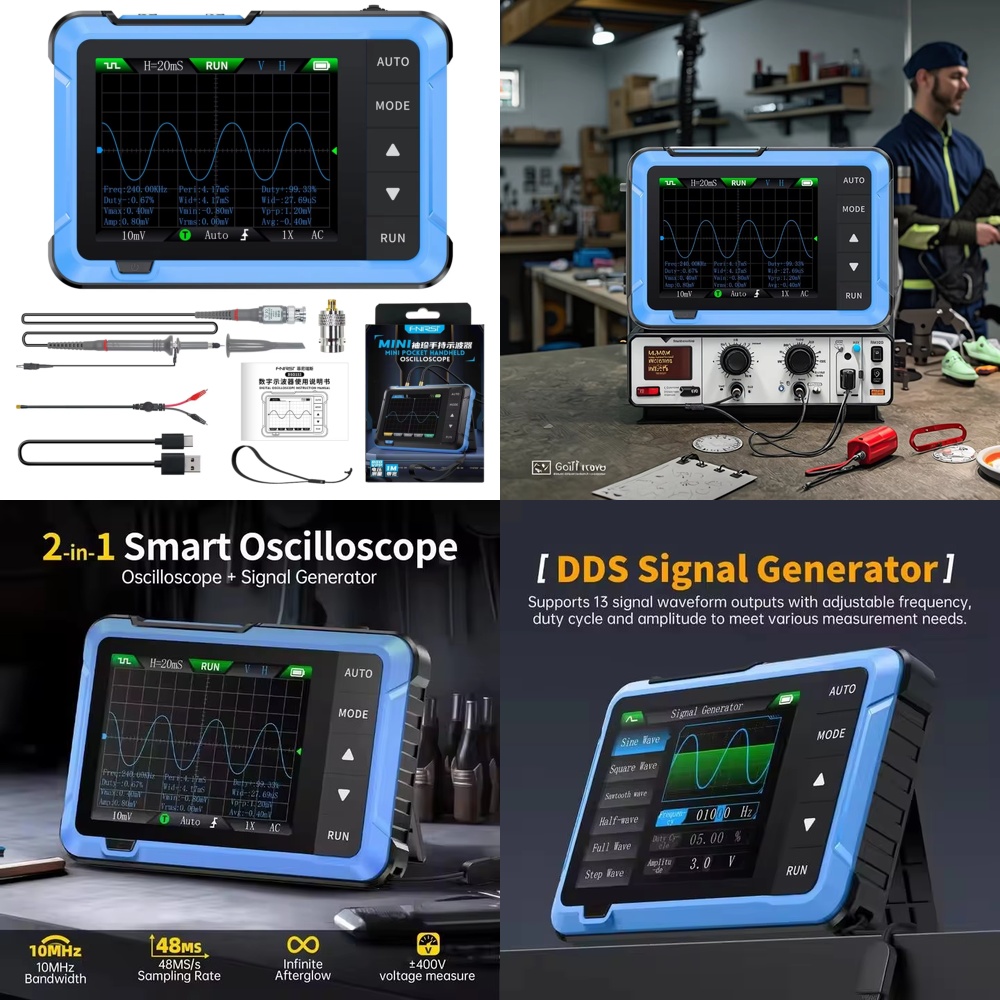 For DSO510 Mini Portable 2 in  - đánh giá và giá Repair Electronics