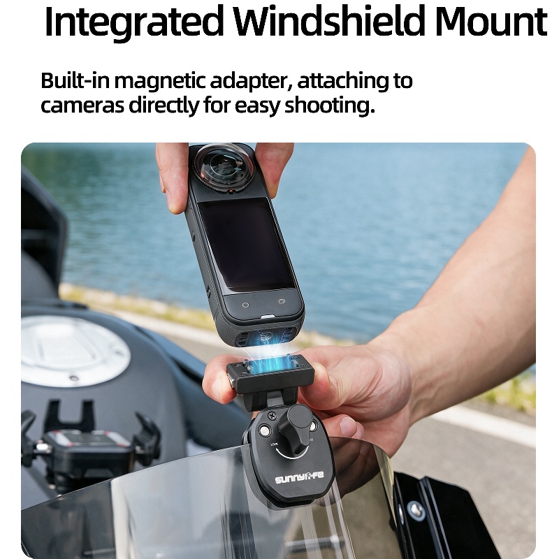 Magnetic Quick-Release Motorcy - đánh giá và giá Insta360 Camera X4