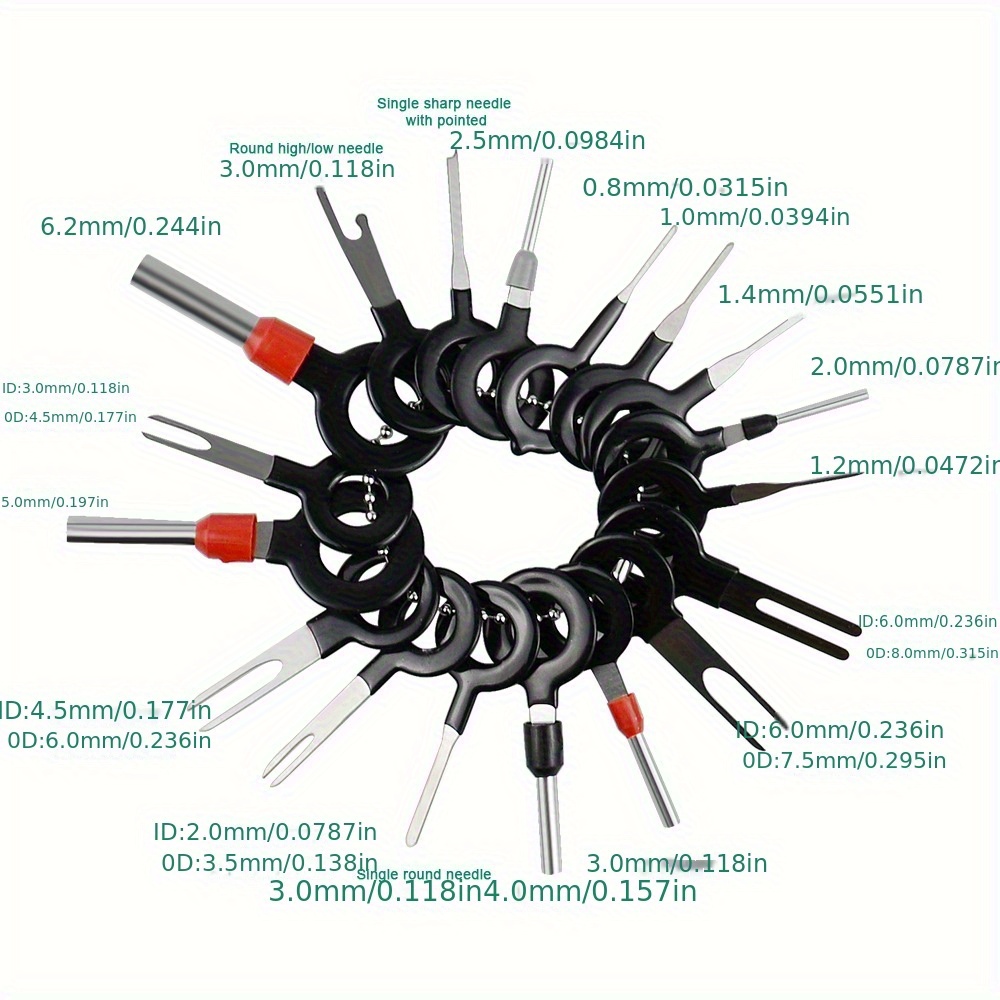 11/18pcs Car Terminal Removal  - đánh giá và giá Elektronik Repair